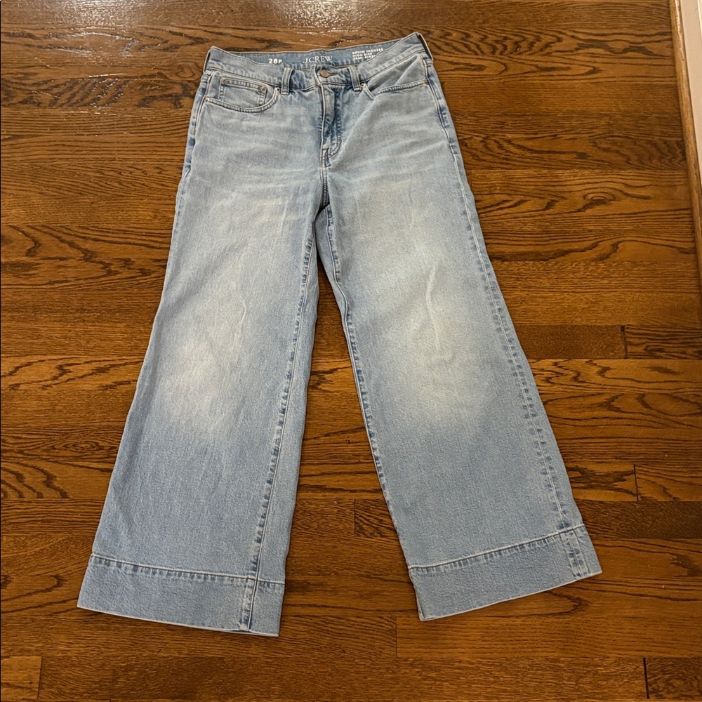 J. Crew Women’s 28P High Rise Trouser Jean